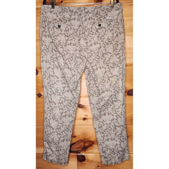 Lauren Ralph Lauren Jeans Co. Paisley Brown,Tan Pants Women's Size 12 - Picture 4 of 15